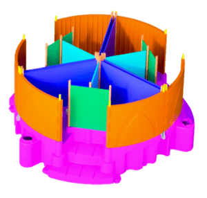 diagram of a toilet system